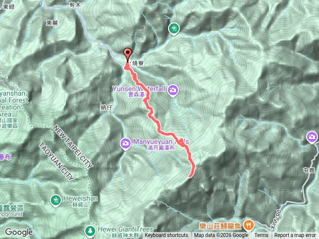 組合山、樂佩山 縱走預覽圖