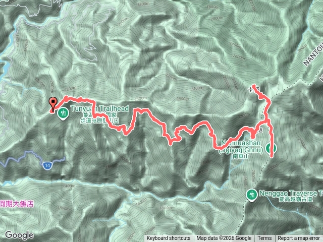 2天1夜奇萊南峰與南華山預覽圖