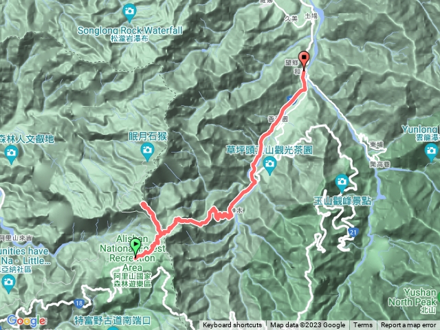 大塔山、阿神縱走