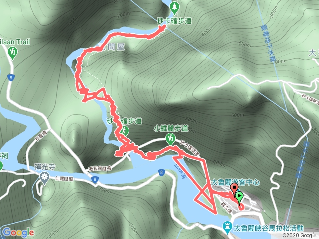 小錐麓+砂卡礑步道