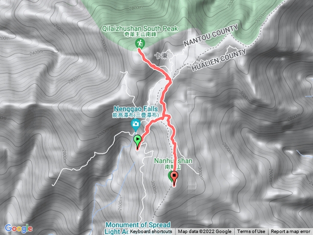 Day2天池山莊-奇萊南峰-南華山
