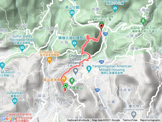 天母古道至紗帽山