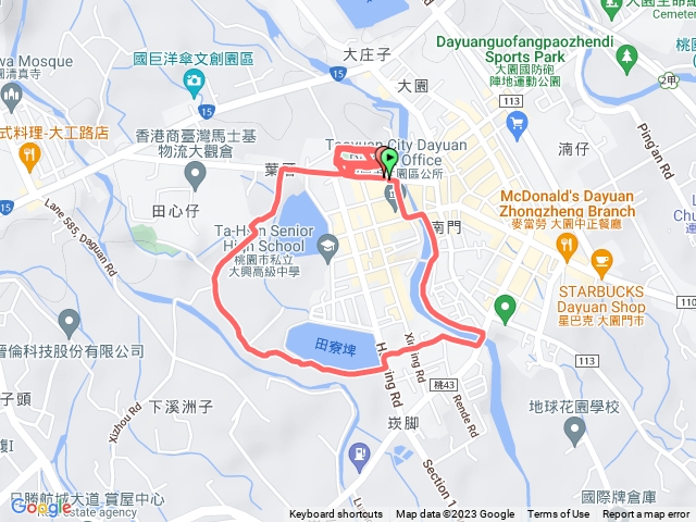 06/24河濱公園田心里健走