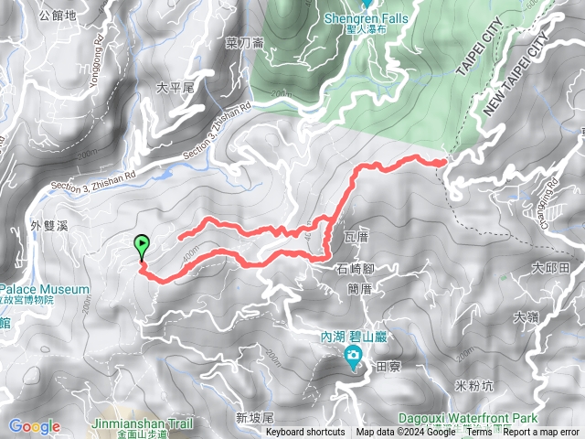 1130330三進三出內湖大崙頭山