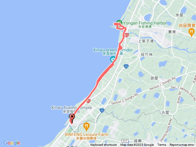 綠色隧道-永安漁港