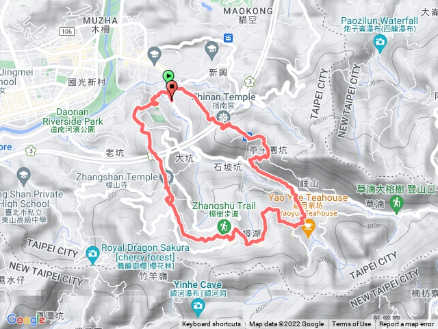 1111106 臺北大縱走第七段(大O環)