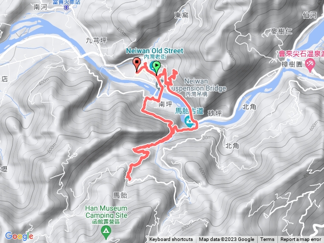 馬胎.南坪古道及內灣山
