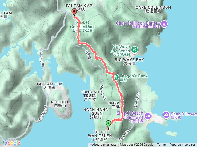 香港：港島徑~龍脊
