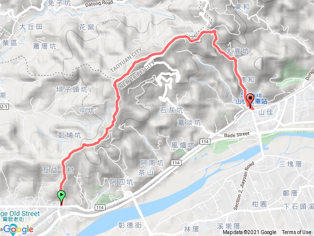 鶯佳縱走