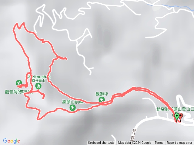 獅仔頭山大O型登山步道