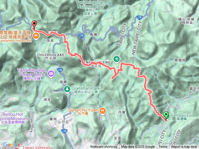 20250921 陽明山東西大縱走東段預覽圖