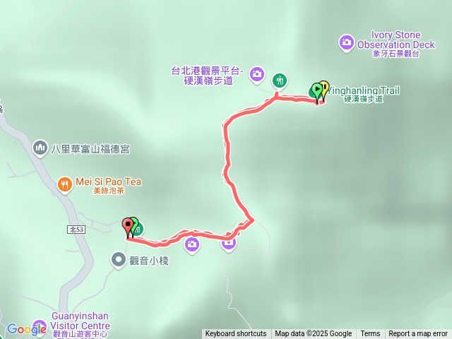 夜間硬漢嶺