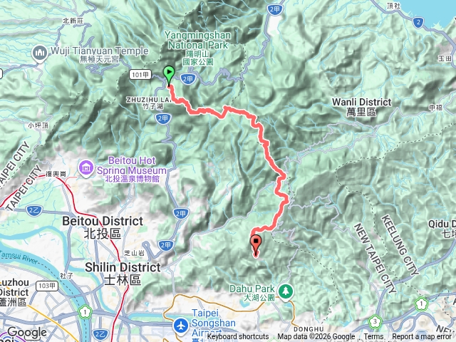 小油坑-內湖觀光草莓園(大縱走第三段+第四段一半)預覽圖