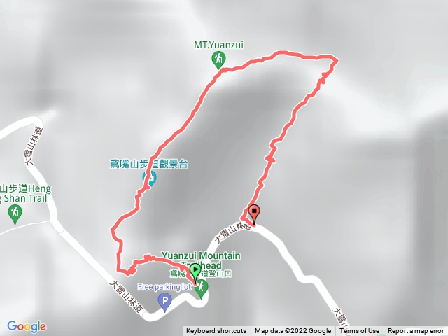 鳶嘴山假日人超多
