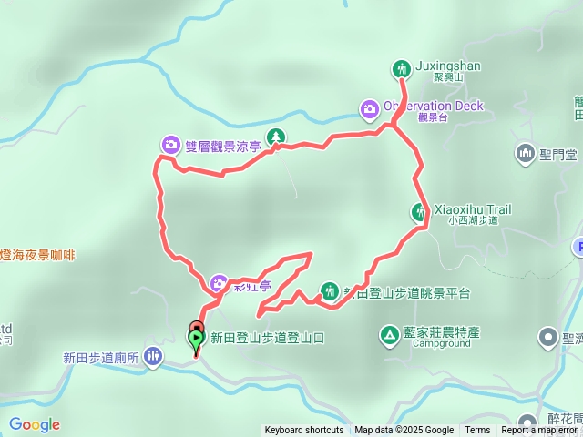 聚興山、新田登山步道預覽圖