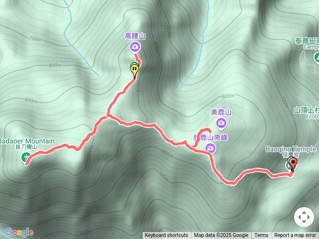 烏來區縱走三峰