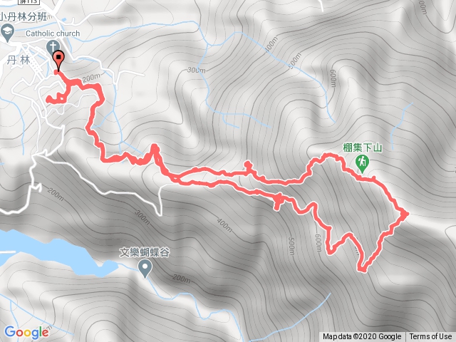 2020/12/6棚集山健行