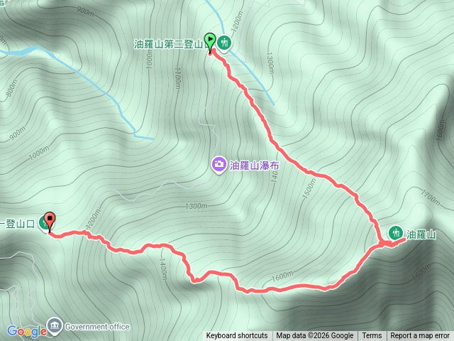 油羅山二上一下預覽圖