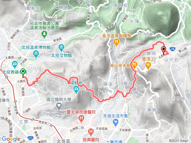 丹鳳山 軍艦岩 天母古道