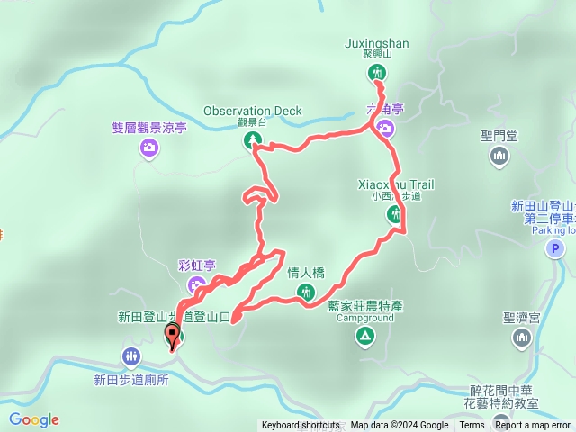 新田山登山步道預覽圖