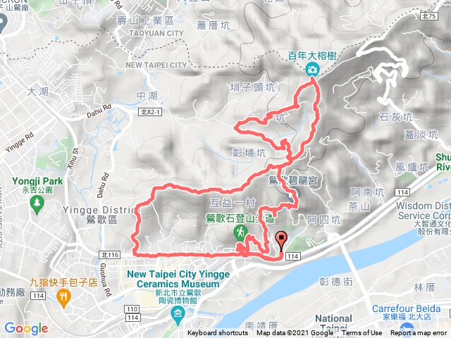 鶯歌石步道、牛灶坑山連走