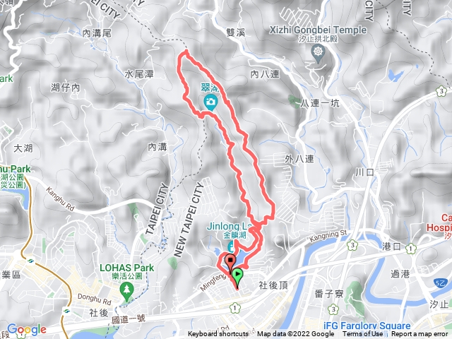 金龍湖+老鷹山 O型