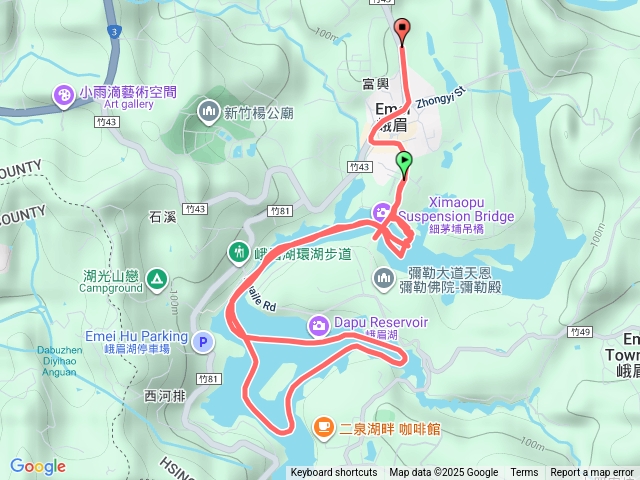 峨嵋環湖步道2預覽圖