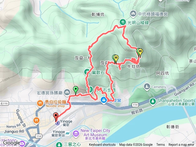 鶯歌石-牛灶坑山-碧龍宮O型預覽圖