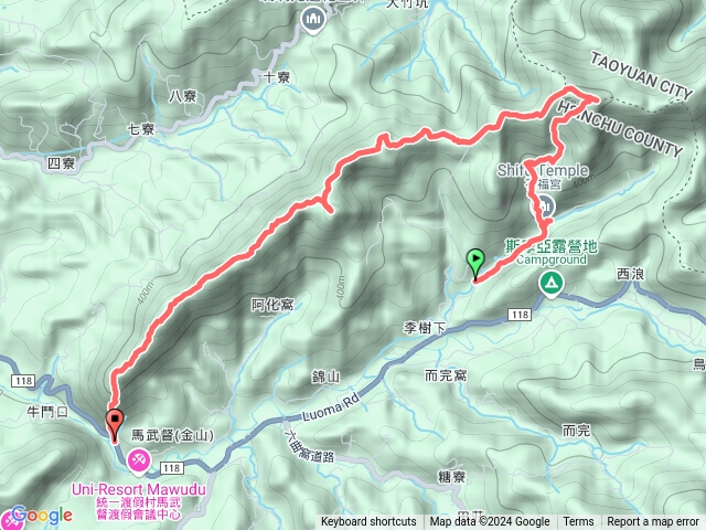 （石牛山）石甫縱走預覽圖