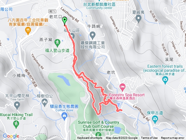 福人步道外加百年土地公