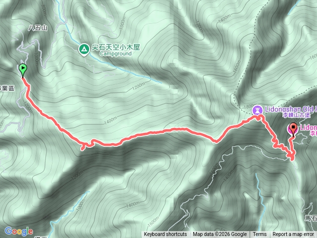 李大牛縱走預覽圖