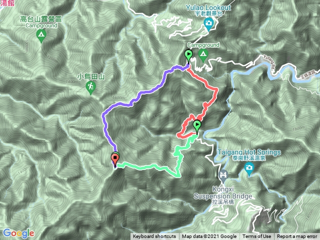 新竹屯野生台縱走石麻達山及東穗山