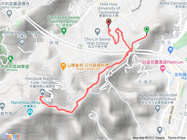 烘爐地華夏登山口