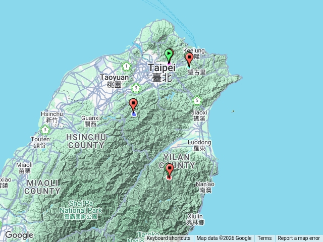 白鷺鷥山親山步道藏寶圖
