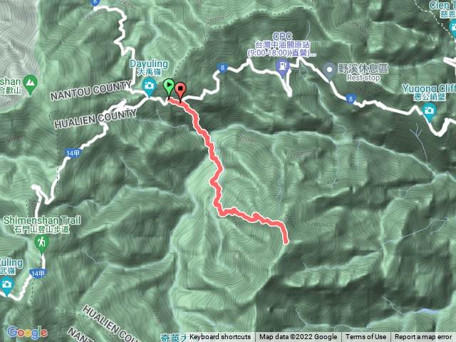 1022/07/21百岳屏風山單攻