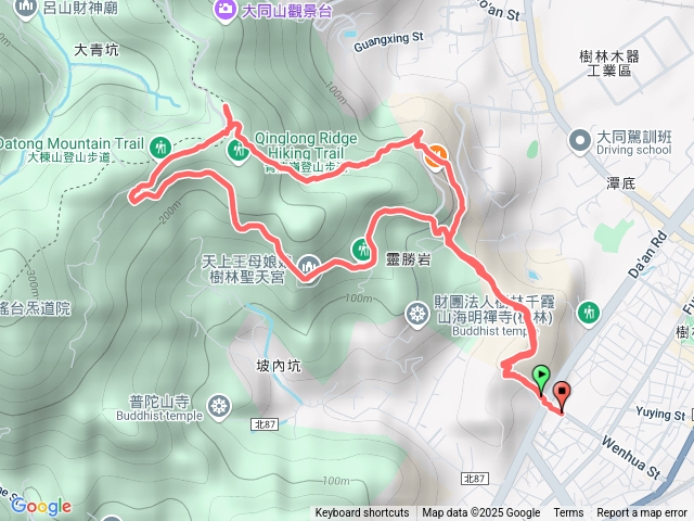 樹林大同山青龍嶺