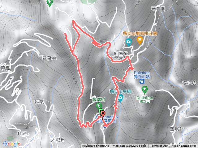 阿拔泉山+獨立山O型環繞