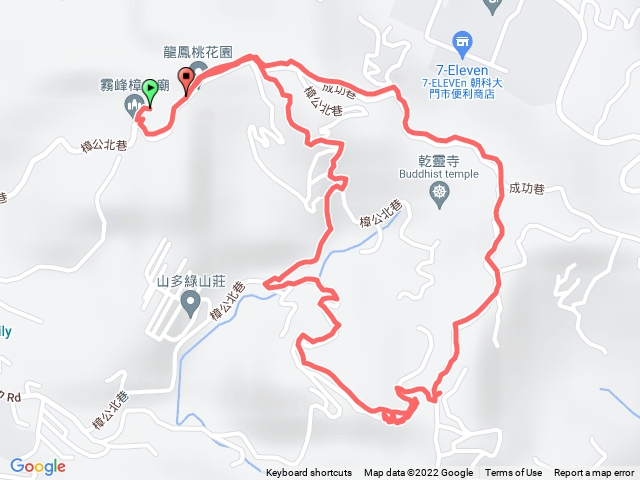 樟公廟阿罩霧山