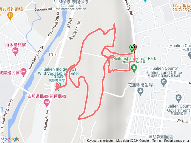 美崙山步道預覽圖