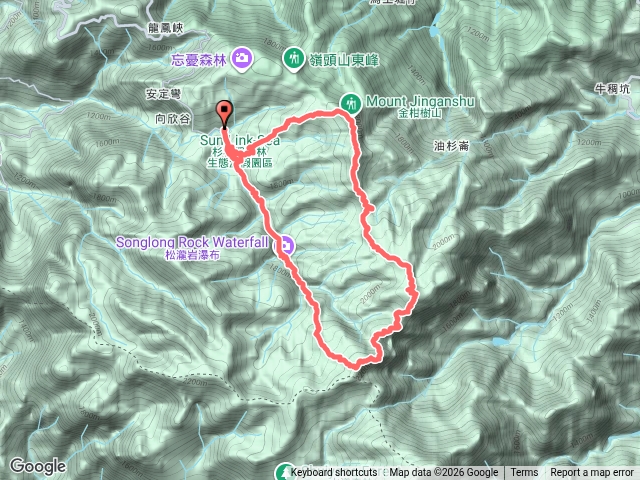 2026-10-16 杉林溪主題會館起登 烏松坑山-五叉崙山-金柑樹山 O型縱走 (烏金O型縱走)預覽圖