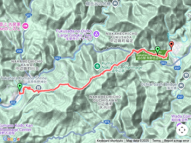 熊野古道中邊路-高原-近露（6-11）