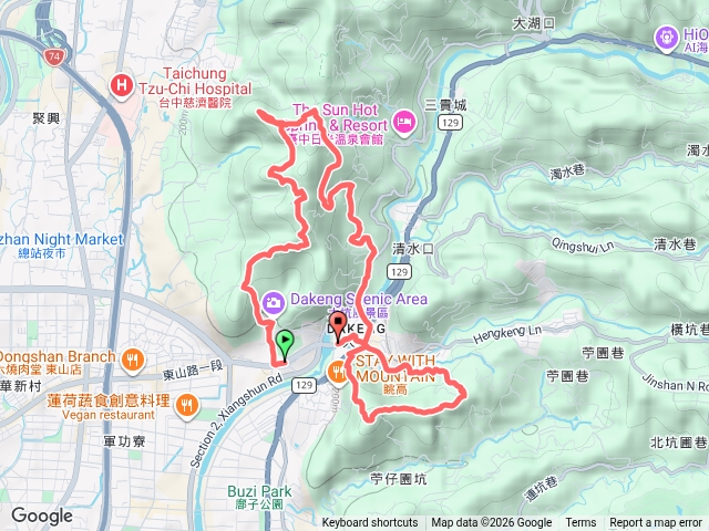 大坑繞一圈預覽圖