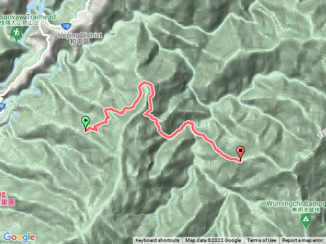 【甘藷無明】D1 730林道11.7k-17.5k叉路下切-耳無溪營地-遠多志山前營地