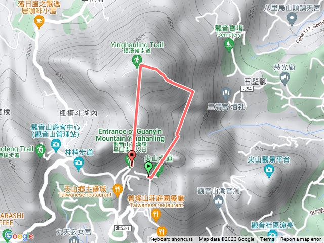 尖山，北橫古道硬漢嶺