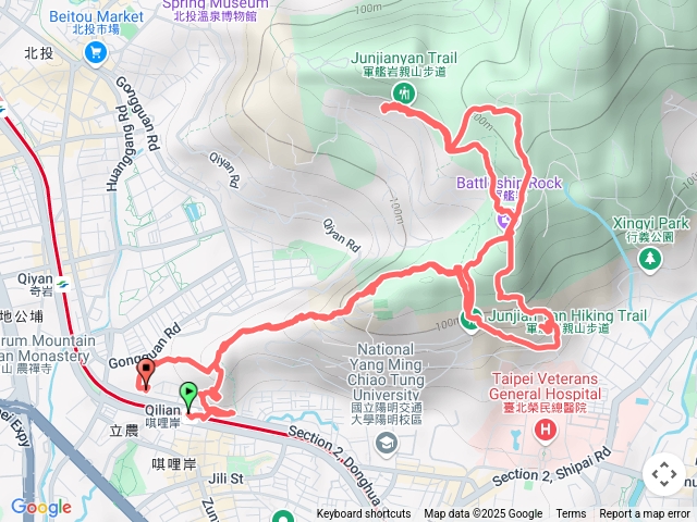 台北－臺灣百大必訪步道（1）軍艦岩、丹鳳山親山步道Part1-20250329