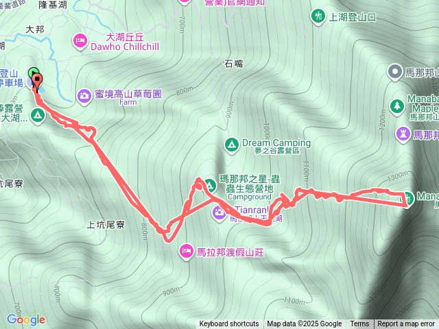 馬那邦山南線登山步道預覽圖