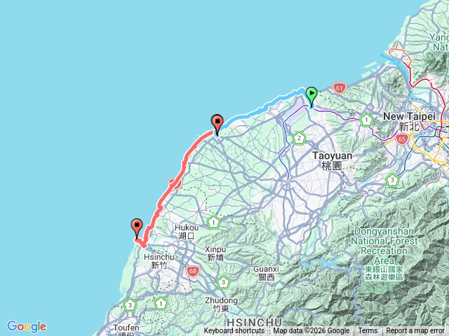 20260311-12 桃園新竹濱海 Ubike騎行 - 竹圍漁港至南寮漁港
