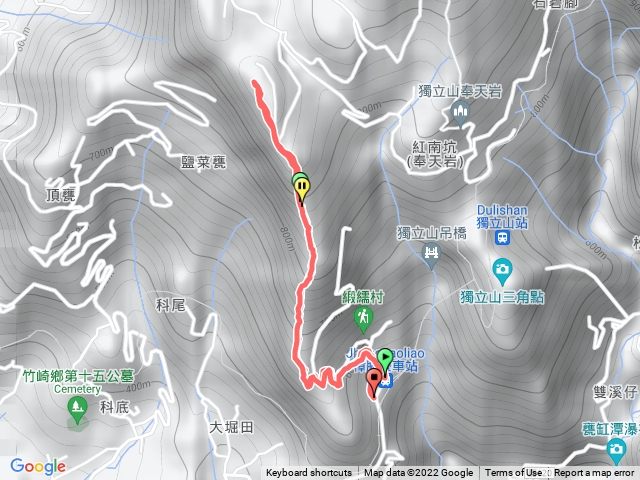 阿拔泉山五星級稜線步道往返