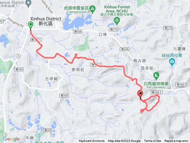 台南知母義山、尖（占）山