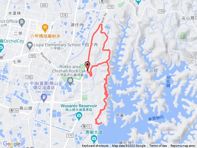 六甲赤山步道.鎮南宮後山步道